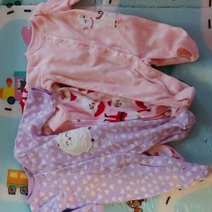 Carters NB pajamas
